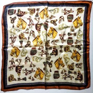 Women’s Square Silk Scarf - Special Design